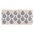Sample - Schumacher Leila Hand Block Matka Tape in Indigo For Sale