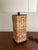Mid-Century Modern Palacek Woven Seagrass Rattan Rectangular Table Lamp For Sale - Image 3 of 7