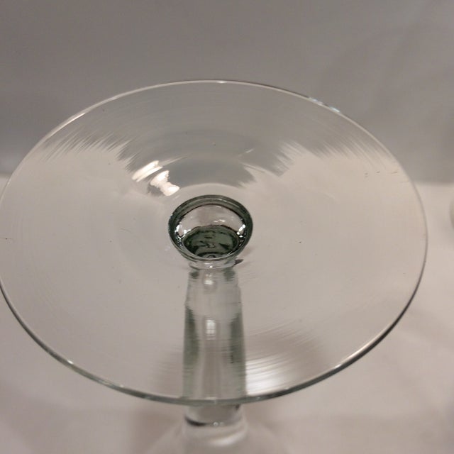 Vintage Crystal Tulip Champagne Glasses Set of 16 Chairish