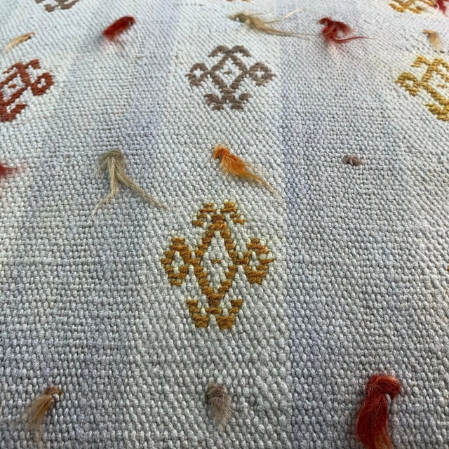 Turkish Kilim Pillow Cover For Sale - Image 5 of 11