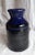 1970s Vintage Ceramic Vase in Blue and Anthracite, 1970s For Sale - Image 5 of 5