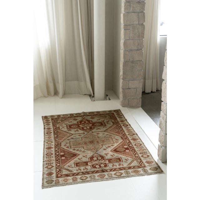 Vintage Malayer Scatter Rug For Sale - Image 4 of 9