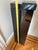 1980s Mid-Century Formica Black Swivel Top Pedestal For Sale - Image 5 of 6