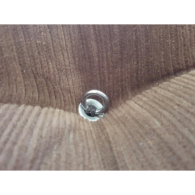 Modular Camaleonda Chairs and Ottoman in Brown Corduroy by Mario Bellini for C&B Italia, 1970s, Set of 5 For Sale - Image 9 of 18