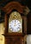 20th Century French Louis XV Carved Burl Wood Grandfather Clock From Lyon Region For Sale - Image 9 of 13