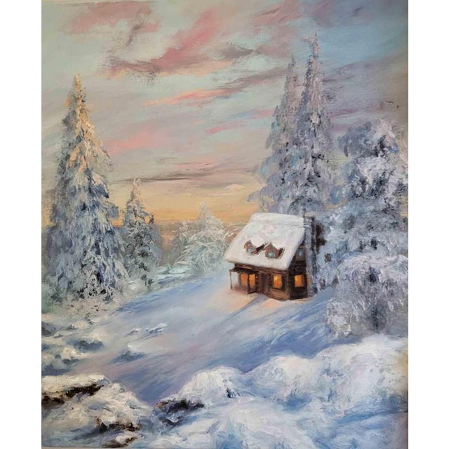 Elena Mardashova, Calmness, 2023, Oil Painting on Canvas For Sale