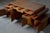 Free Standing Desk in Oak, 1970s For Sale - Image 9 of 16