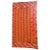 Indian Antique Phulkari Wedding Shawl, Orange Silk Embroidery on Cotton For Sale - Image 3 of 13