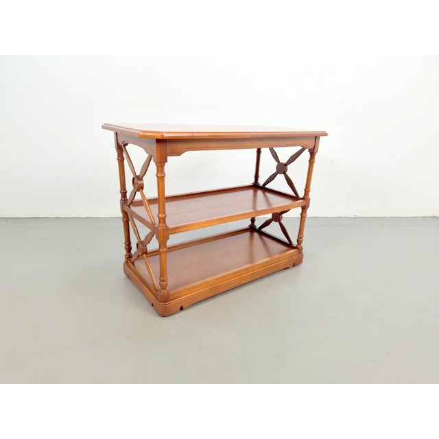 Victorian 3-Tier Bookshelf from López Morton, 1980 For Sale - Image 12 of 12