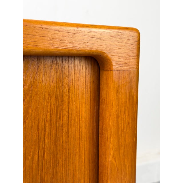 Danish Teak Sideboard with Tambour Doors from CFC Silkeborg, 1970s For Sale - Image 14 of 18