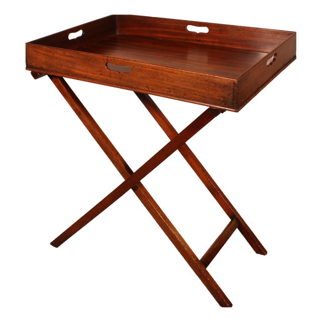 Butler Tray in Mahogany, 1800 For Sale