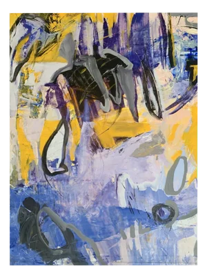 Monika Rossa, Abstraction, 2022, Oil on Canvas
