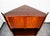 Mid Century Danish Modern Corner Cabinet Rosewood Bar Denmark Drawers Locking For Sale - Image 4 of 12