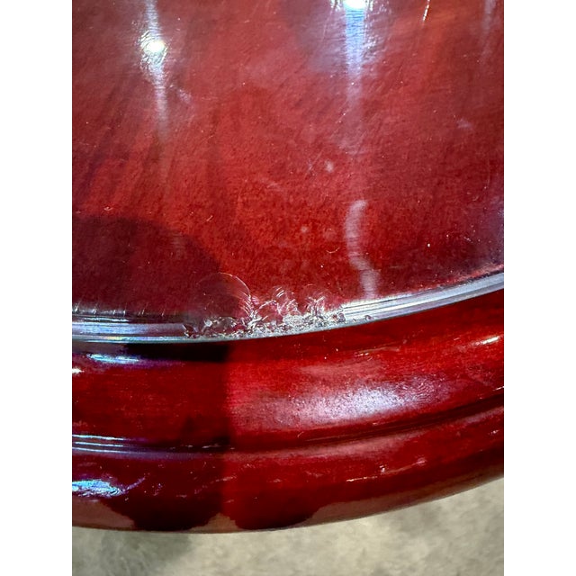 Double Pedestal Italian Inlay Dining Set - 10 Chairs For Sale - Image 11 of 11