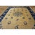 1920s Antique Ivory Field Floral Wool Knotted Chinese Peking Rug 9' 1"x 11' 9" For Sale - Image 4 of 10