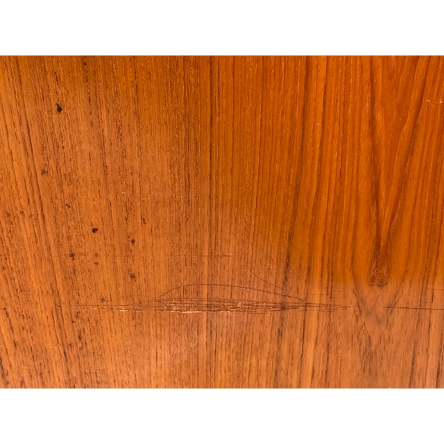 Pair of Danish Modern 1-Drawer Teak Nightstands For Sale - Image 9 of 12