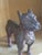 Bronze Vintage Indian Dhokra Lost-Wax Metal Horse Sculpture For Sale - Image 8 of 10
