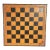 Vintage Leather Chess / Checkers & Backgammon Game Board For Sale