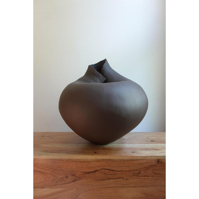 Blossom VI Sculptural Ceramic Vase by Audrey Vo Van For Sale - Image 10 of 14