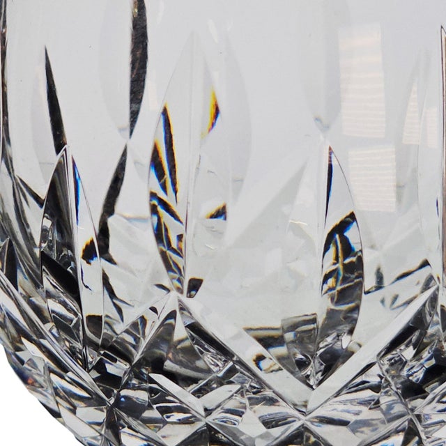 Glass Late 20th Century Waterford Lismore Hand Cut Crystal Hock Wine Glass For Sale - Image 7 of 10