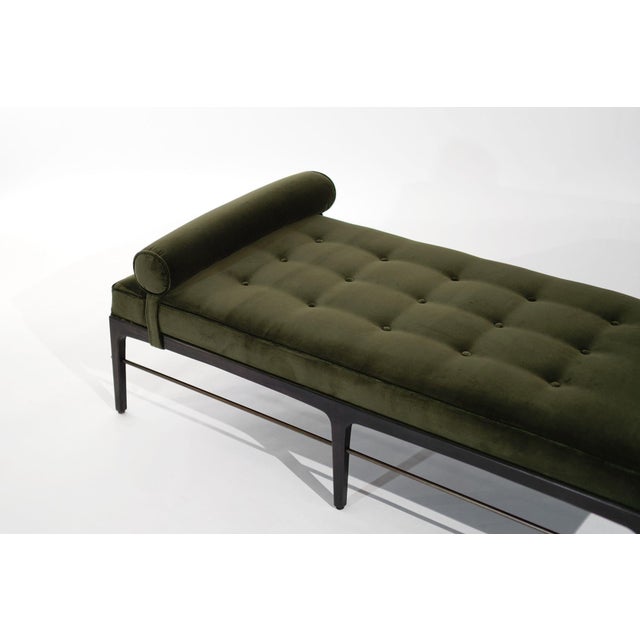 Linear Daybed Series Espresso and Bronze For Sale - Image 11 of 11