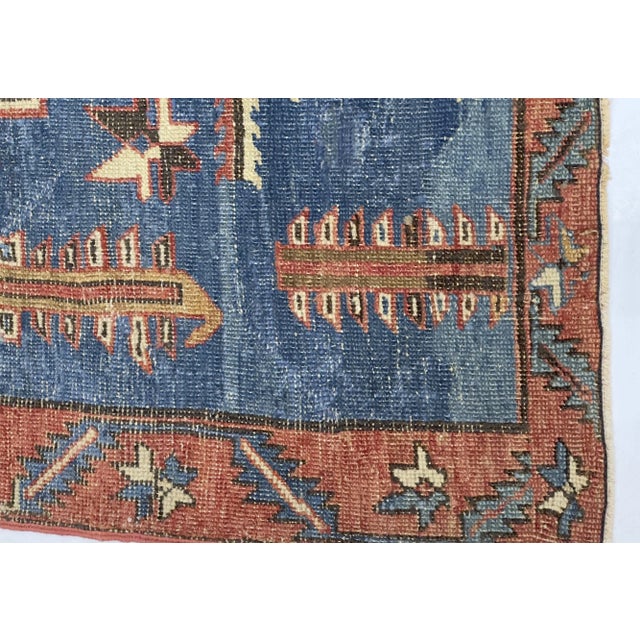 Asian Antique Antique Bakhshayesh Rug 6'0" X 8’2” For Sale - Image 3 of 9