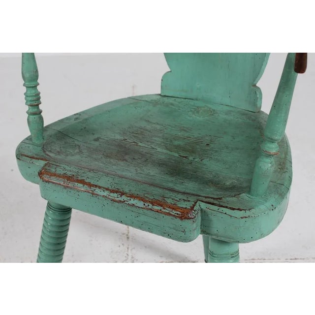 Antique Swedish Armchair by Axel Einar Hjorth, 1850s For Sale - Image 14 of 17