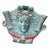 Traditional Vintage Classical Bronze & Polychrome Water Fountain Mask For Sale - Image 3 of 12