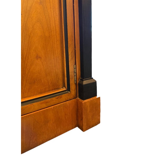 Mid 20th Century Biedermeier Style Bedside or Side Table With Neoclassical Accents For Sale - Image 10 of 10