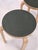 1960s E60 Stools in Green Linoleum by Alvar Aalto for Artek, Finland, 1960s, Set of 2 For Sale - Image 5 of 15