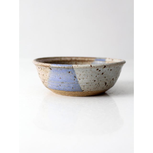 Vintage Handmade Studio Pottery Bowl For Sale - Image 12 of 14