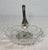 Antique 1800's Georg Roth & Co. Hanau German 800 Silver Cut Glass Swan Bowl For Sale - Image 10 of 17