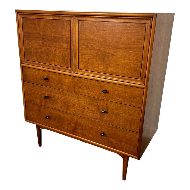 Kipp Stewart and Stewart Macdougall for Drexel Highboy Dresser Mirror