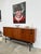 Modernist Teak Sideboard with Metal Base by Alain Richard for Caminelle, 1960s For Sale - Image 12 of 18