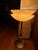 Mid-Century Modern Stiffel Mid-Century Modern Illuminated Alabaster Pedestal For Sale - Image 3 of 12