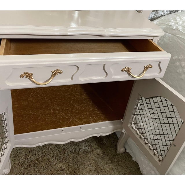 Mid 20th Century French Provincial Nightstands a Pair Chairish