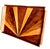Mid 20th Century Marquetry Wood Tray For Sale - Image 10 of 12