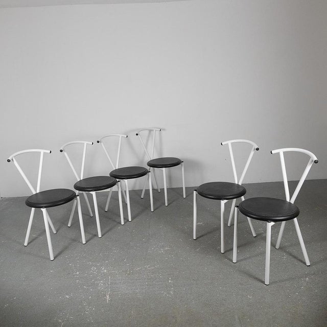 Metal Vintage Chairs, 1970s, Set of 6 For Sale - Image 7 of 14