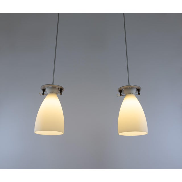 Franceschina Pendants by Umberto Riva for Fontana Arte, 1980s, Set of 2 For Sale - Image 12 of 13