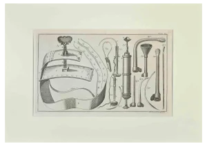 Lorenz Heister, Surgical Instruments, Etching, 1750