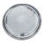 Vintage Floral Engraved Silverplate Serving Tray, Attributed to Goldfeder -17 Inches For Sale