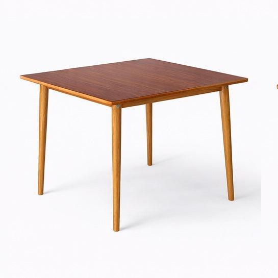 Mid-Century Square Formica Dining Table, Former Czechoslovakia For Sale - Image 9 of 9