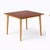 Mid-Century Square Formica Dining Table, Former Czechoslovakia For Sale - Image 9 of 9