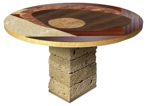 Tt5 Table by Mascia Meccani for Meccani Design, 2023