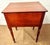 Wood Antique American 2 Drawer Sheraton Cherry Work Table For Sale - Image 7 of 10