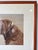 Wood 70's Vintage F. Worden "Ch. Edmonton Newt" Dog Portrait Painting, Framed For Sale - Image 7 of 12