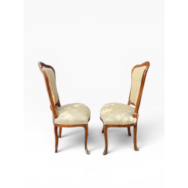 Late 20th Century Louis XV-Style Dining Chairs by La Maison Élégante Pour Les Meubles Français- Set of 6 For Sale In West Palm - Image 6 of 18