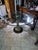 Nautical Table with Brass Base and Glass Top For Sale - Image 3 of 8