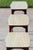 1960s Vintage Mid-Century Modern Nesting Tables – Set of 3 With Beige Tops & Tapered Maple/Beech Wood Legs For Sale - Image 14 of 17