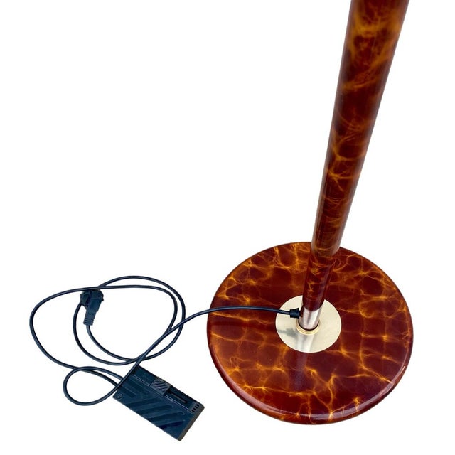 1970s Gilt Halogen Lamp from Rhoum JR, 1970s For Sale - Image 5 of 9